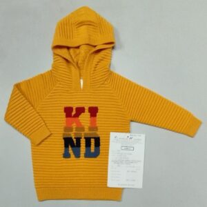 Boys long sleeve hoody pullover on 100% 52% Viscose 28% Polyester 20% Polyamide (PBT)12gg