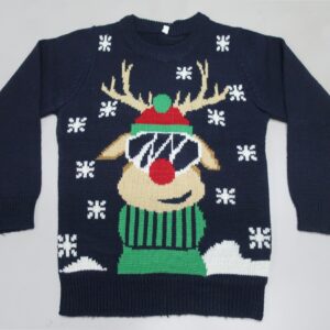 Men’s  L/S Pullover on 100% Acrylic in 7gg