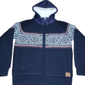 Men’s Hoody Cardigan with embellishment serffa  on 100% Acrylic in3gg