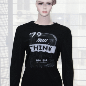 Ladies T- shirt with print on 100% Cotton S/J 140gsm