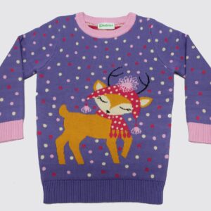 Boys  L/S Pullover on 100% Cotton in 12gg