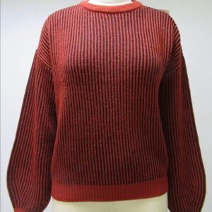 Ladies Round- Neck  L/S Pullover on 100% Acrylic in 5gg