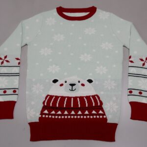 Boys  L/S Pullover on 100% Cotton in 12gg