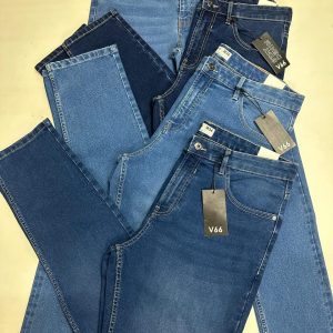 Ladies Denim pant indigo/light blue
